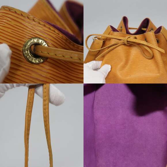 LOUIS VUITTON Epi Petit Noe Shoulder Bag Yellow M44109 - Picture 11 of 12